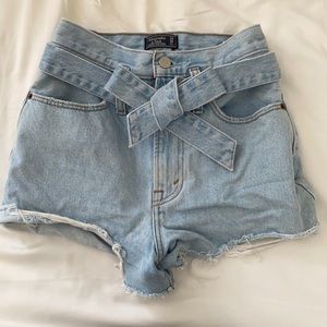 Abercrombie denim shorts